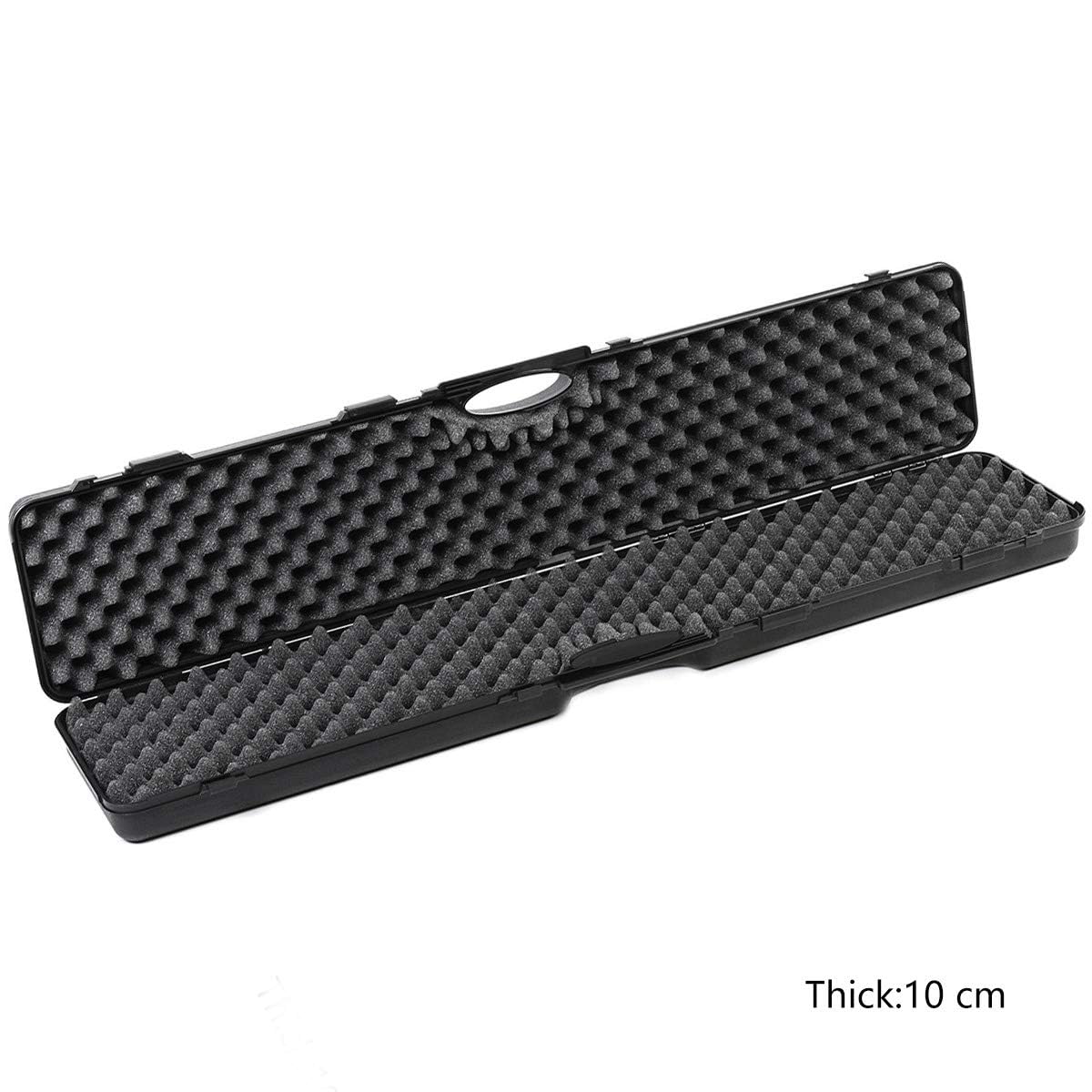 Merdia Gun Case Precision Hard Locking Rifle Cases Ultra Protective Case Intensive Convoluted | Rifle Bag | Hard Gun Cases for Rifles | Shotgun Case