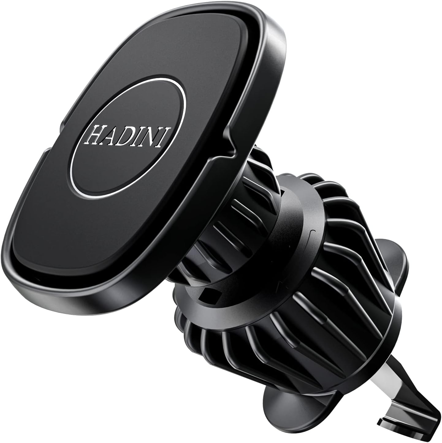 Magnetic Phone Holder for Car Vent [Metal Hook Clip] Car Mount Compatible with All Smartphones Fit All iPhone 17/16/15/14/13 Pro Max Plus & Samsung S25
