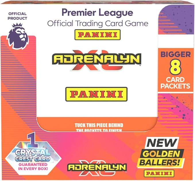 Panini 2024-25 Premier League Adrenalyn XL Trading Cards Box (50 Packs Each)
