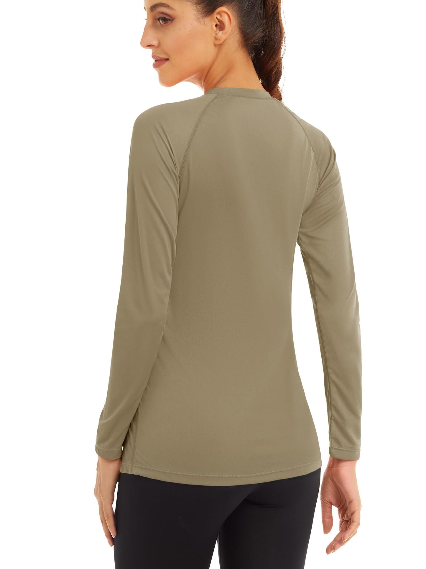 MAGCOMSEN Womens T Shirts Athletic Shirts Running Tee Shirts Women Summer Shirts for Women UPF 50+ Sun Protection Shirts Long Sleeve Shirts