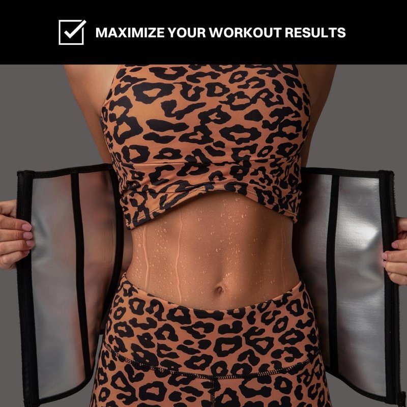 Vapor Define Band - Sweat Waist Trainer with ThermaTech Fabric | Stomach Wrap for Weight Loss & Workouts
