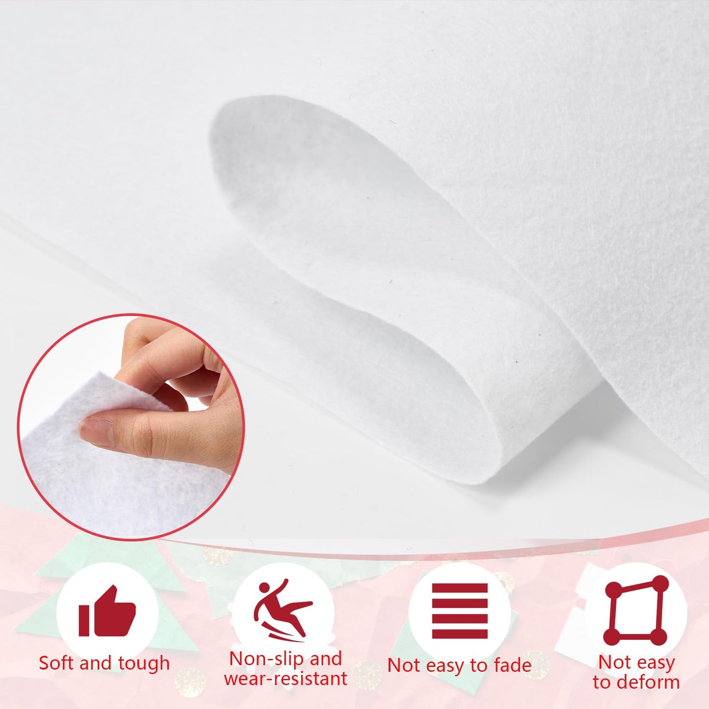 Boao 600 Pcs Silk Rose Petals with 3.3 x 65.6 ft White Carpet Floor Runner Artificial Pink Rose Petals and White Aisle Runner Carpet Rug for Wedding Christmas Anniversary Party Decorations