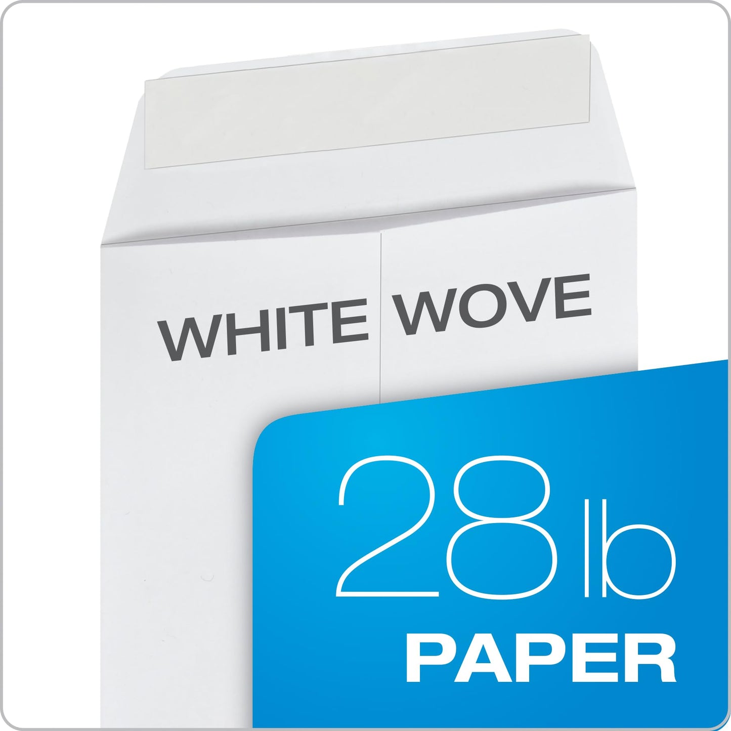 Columbian 6 x 9 Catalog Envelopes, 100 Pack, Catalog-Style with Self Seal Closure, Heavyweight 28 lb Paper, Self Sealing Envelopes for Mailing, Filing and Organizing, White