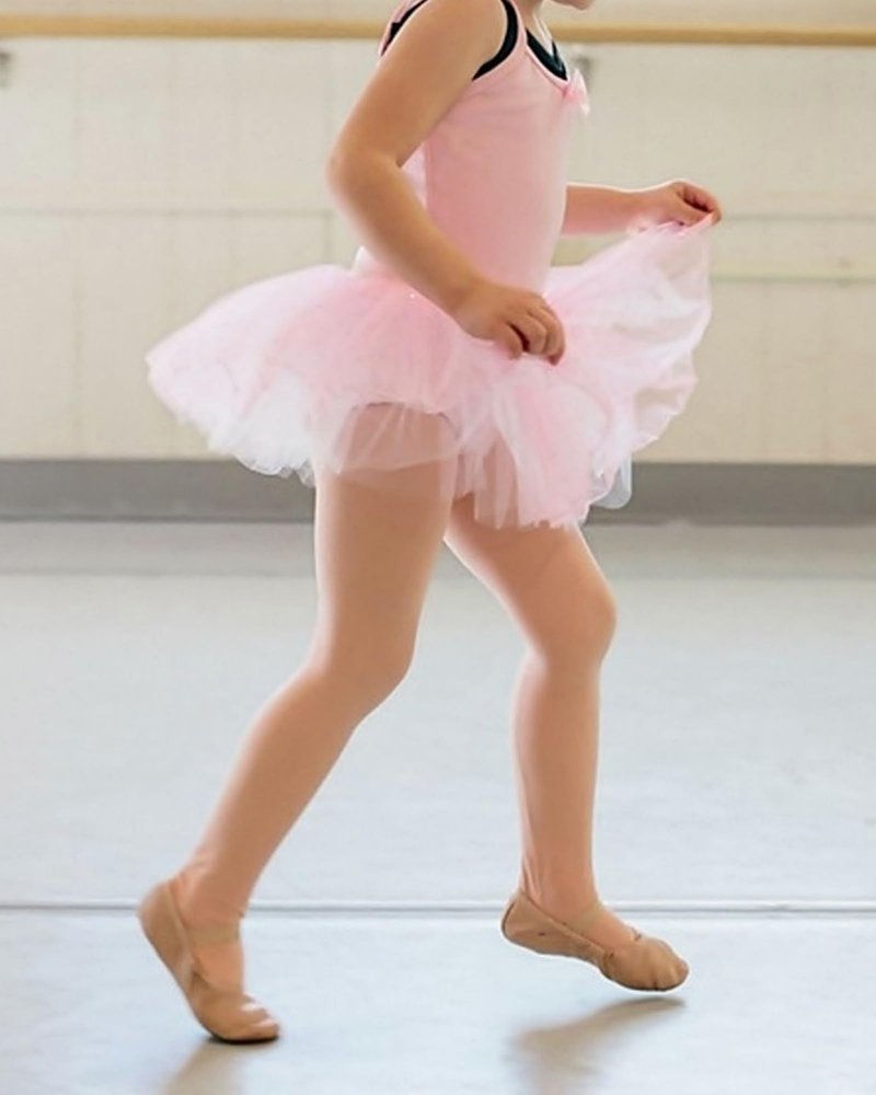 Stelle Girls' Ultra Soft Pro Dance Tight/Ballet Footed Tight(Toddler/Little Kid/Big Kid),TN,XS Tan