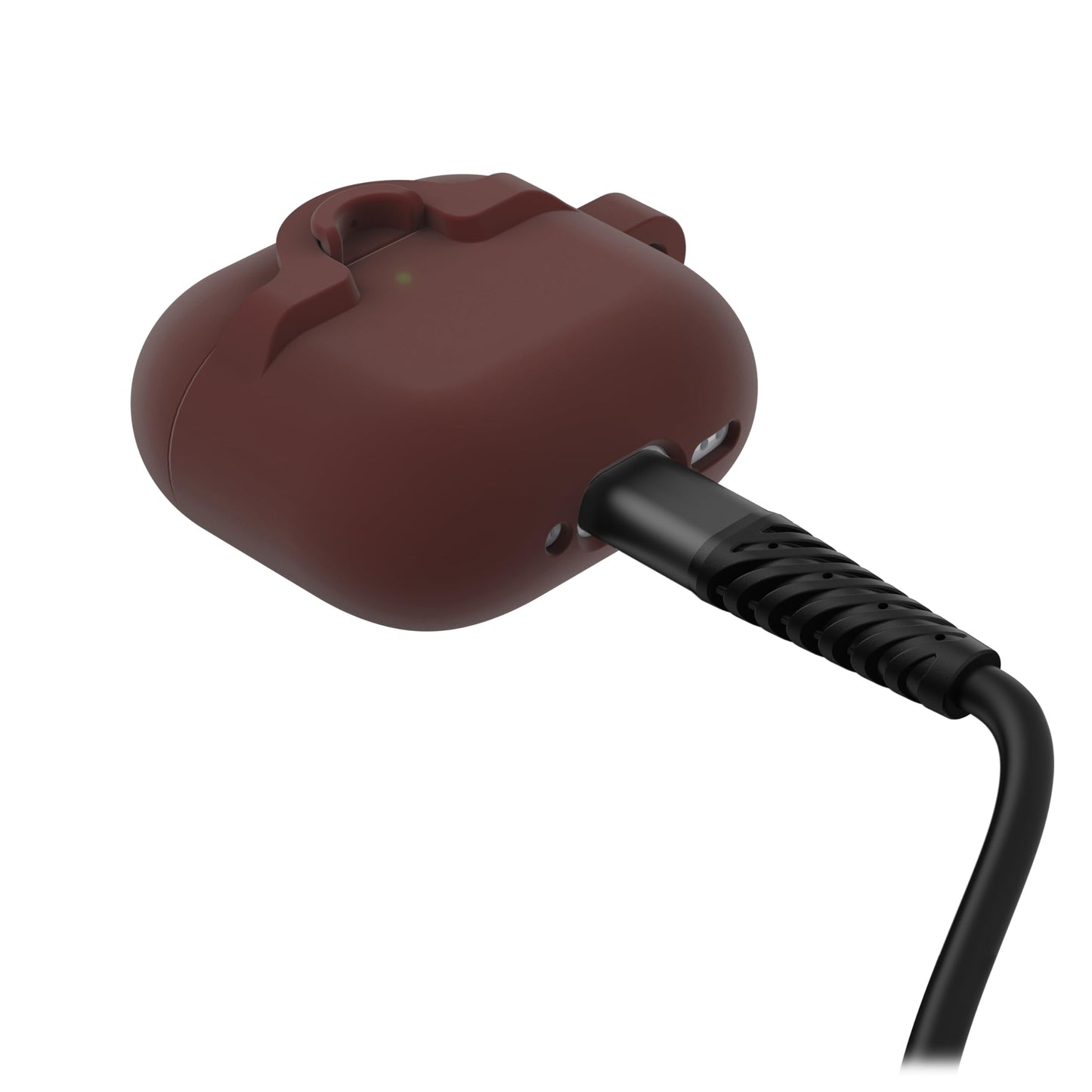 OtterBox Soft Touch Case for AirPods 4th Gen - Brick Red - Protective Apple AirPods Case