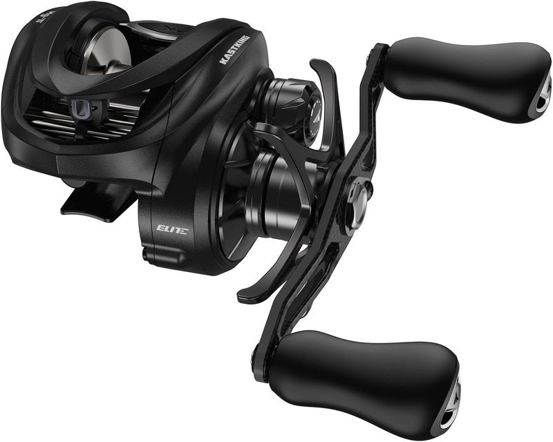 KastKing Mg-Ti Elite Baitcasting Reel - Titanium Spool, Magnetic Braking System | Lightweight Magnesium Frame, 2+9+1 Bearings