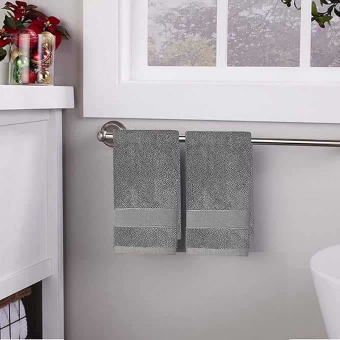 Lchkrep Bathroom Hand Towels, Home Soft 100% Cotton Super Soft Highly Absorbent