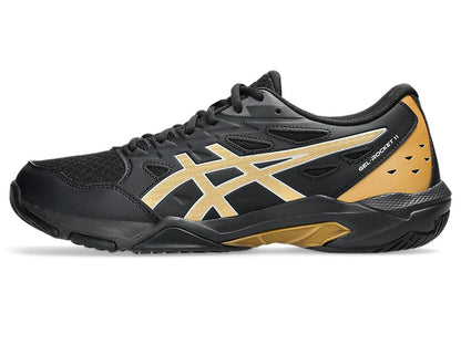 ASICS Men's Gel-Rocket 11 Volleyball Shoes, 9.5, Black/Piedmont Grey
