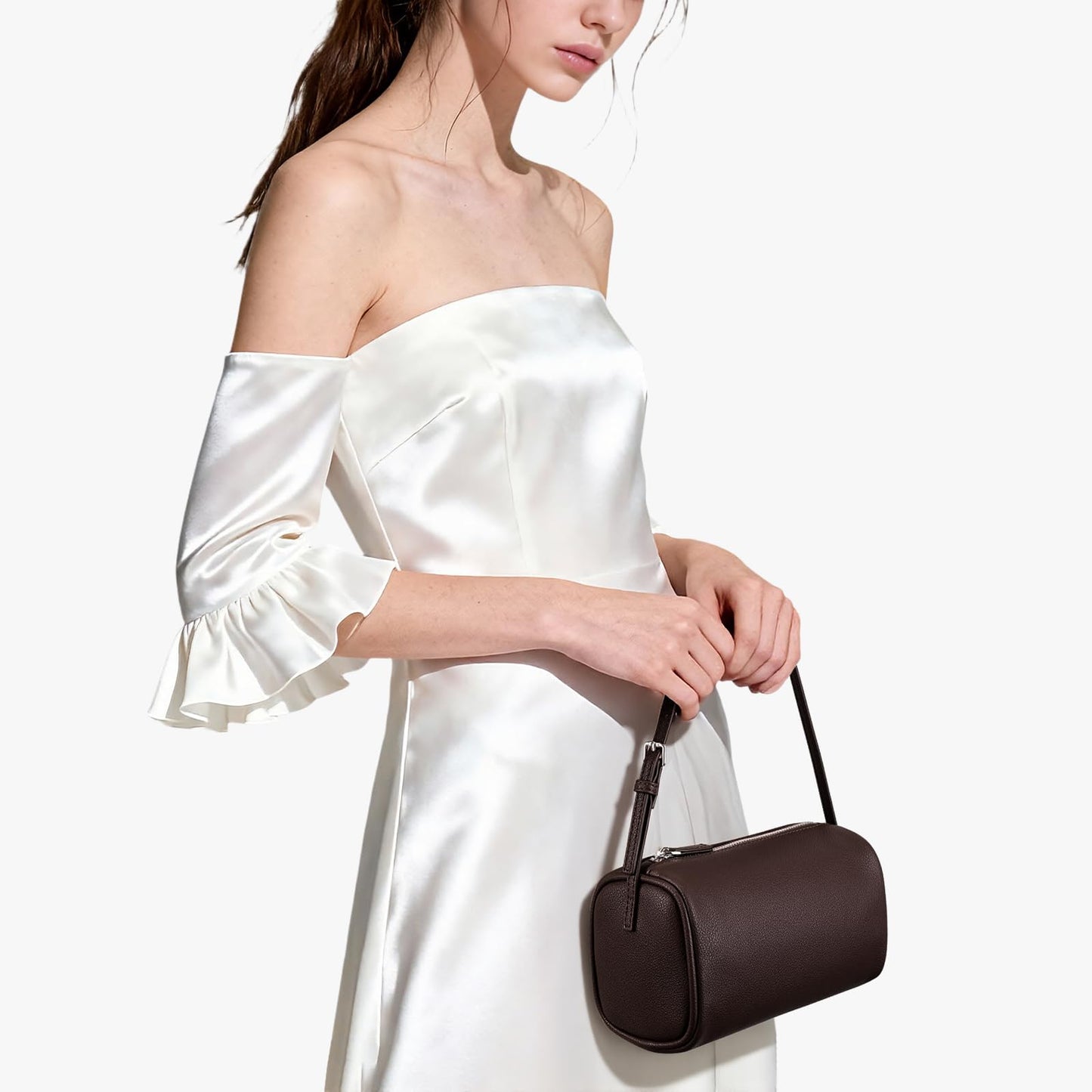 Hobo Bags for Women Small Crossbody Purse Faux Leather Handbag Purse with Adjustable Strap