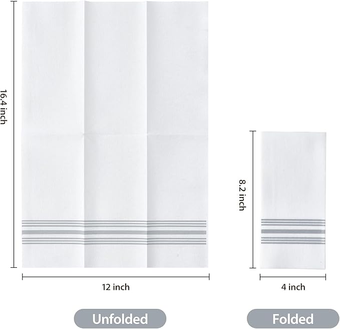 Vplus 300 PACK Guest Towels Disposable Bathroom, Decorative Bathroom Napkins