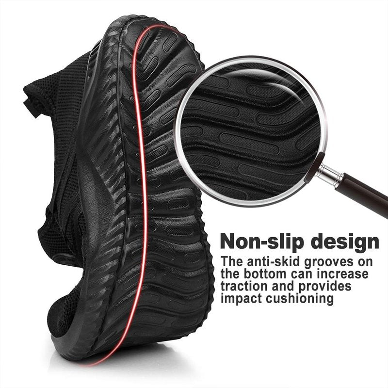 Feethit Mens Slip On Running Shoes Breathable Lightweight Comfortable Fashion Non Slip Sneakers for Men, 10.5