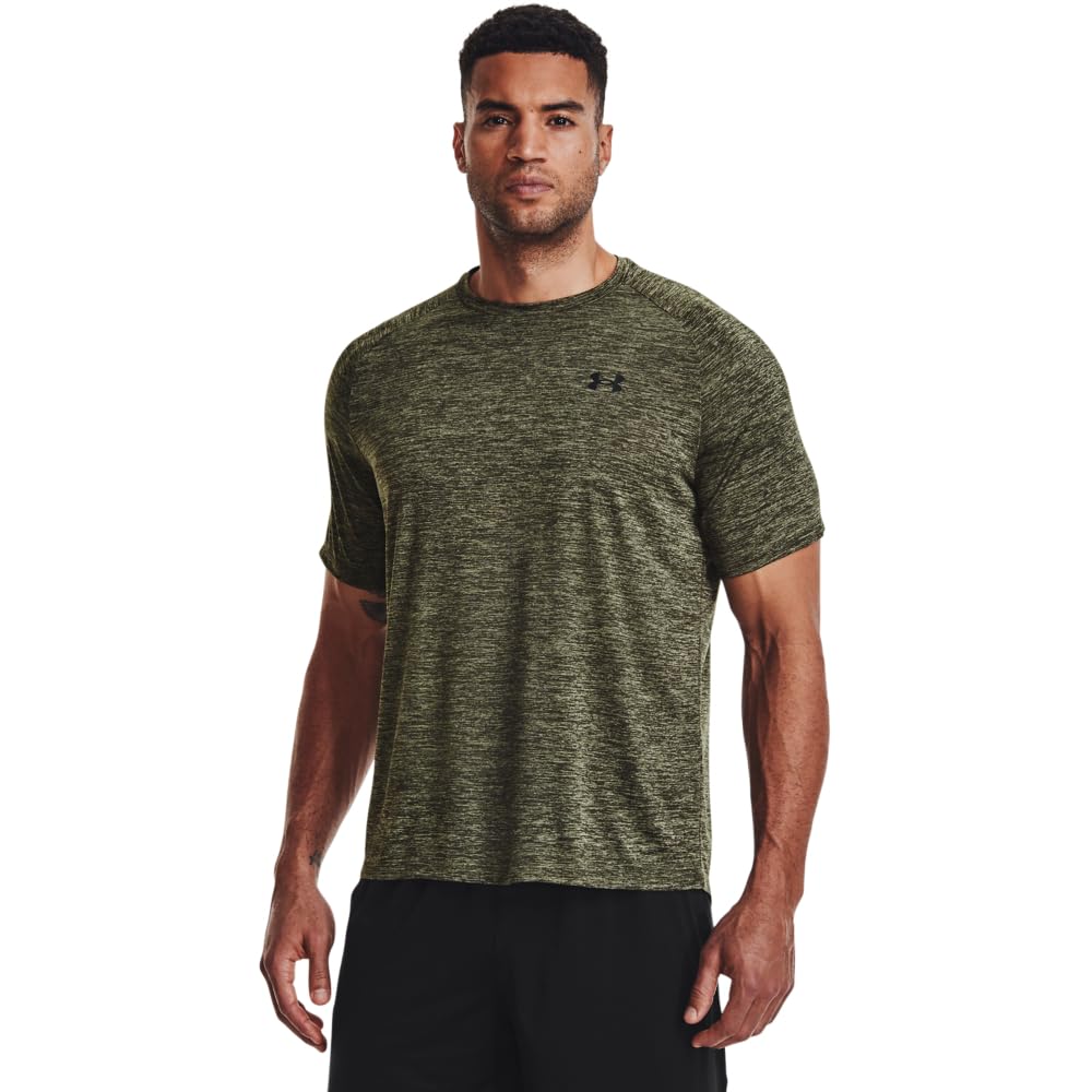 Under Armour Men's Tech 2.0 Short-Sleeve T-Shirt, (390) Marine OD Green / / Black, 3X-Large
