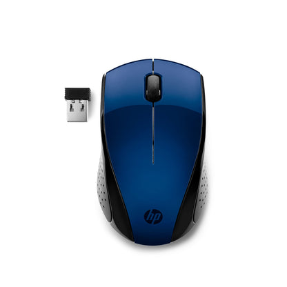 HP X3000 G3 Wireless Mouse - Black, 15-Month Battery, Side Grips for Control, Travel-Friendly, Blue LED, Powerful 1600 DPI Optical Sensor, Compatible with Wins PC/Laptop, Mac, Chromebook (683N7AA)