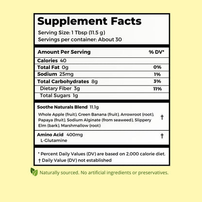 Stomach Soothe Soothe Naturals Acid Reflux Powder (30 Servings)