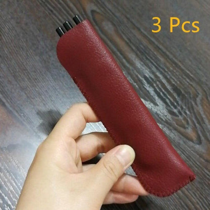 Professional 3Pcs Tungsten Steel Stone Carving Hand Tools Set Stone Carving Chisel Set Woodworking Carving Tool