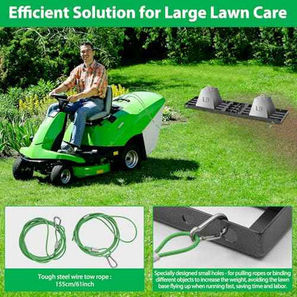 Pragmatist Lawn Leveling Rake, 34"x9.4" Leveling Rake 68" Leveler Tool Big Lawn Leveler Stainless Steel Landscaping Tool for Garden, Golf Lawn, Farm, Pasture, Yard Tool