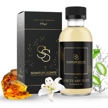 Luxury Hotel Diffuser Oil for Hotels and Homes - Aromatherapy Oils for use with an Essential Oil Diffuser at Home - Fragrance-Scent Diffuser Oil Blend (Winter Spruce) 4.05fl oz (120ml)