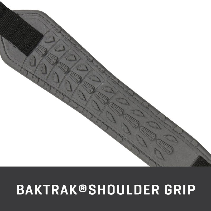 Allen Company Aspen Nubuck BakTrak 2-Point Rifle and Shotgun Sling - Rubber Grip with Swivels - Ideal for Hunting and Shooting - Gun Strap - Tested up to 300 Lbs. - Black/Clay