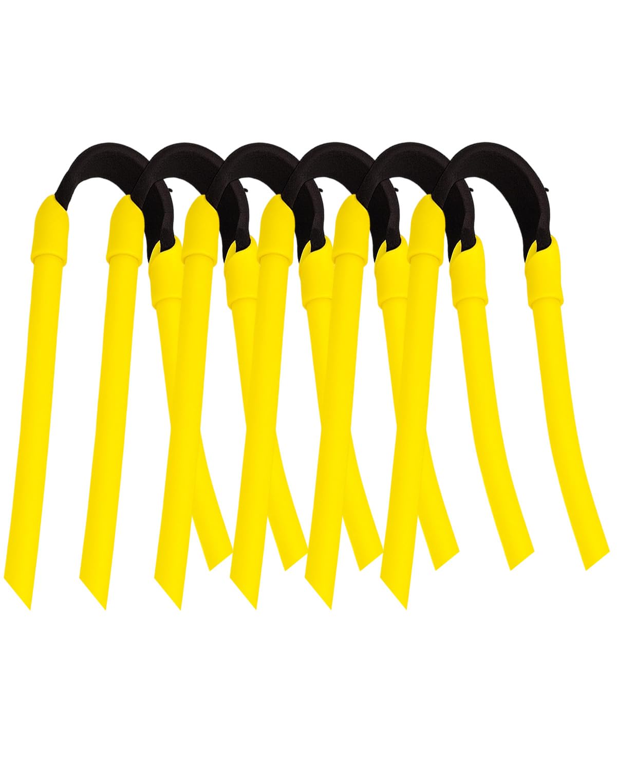 Slingshot Rubber Tubing Replacement Bands, Heavy Duty Wrist Rocket Replacement Bands, Sling Shot Rubberband Compatible for Hunting Catapults Outdoor Shooting Sports (6)