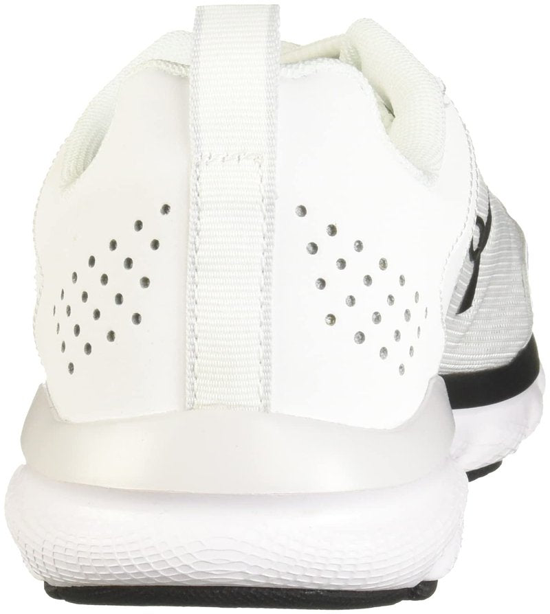 Under Armour Mens Charged Assert 9 Running Shoe, White(100 Black, 12.5 X-Wide US