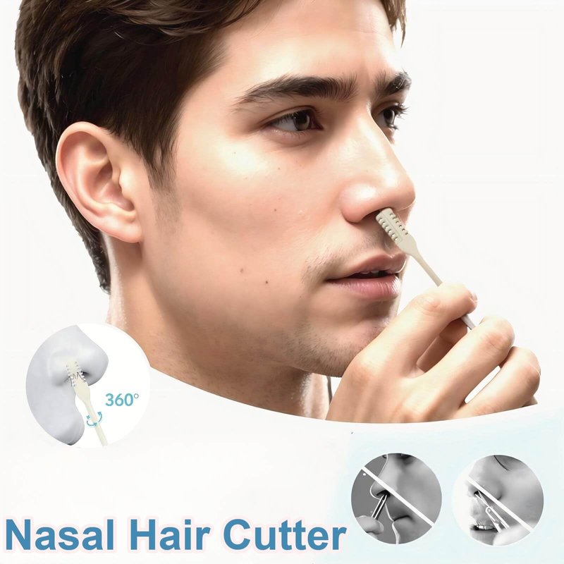 Bneajix 6PCS 2026 Upgraded Nasal Hair Cutter for Men & Women