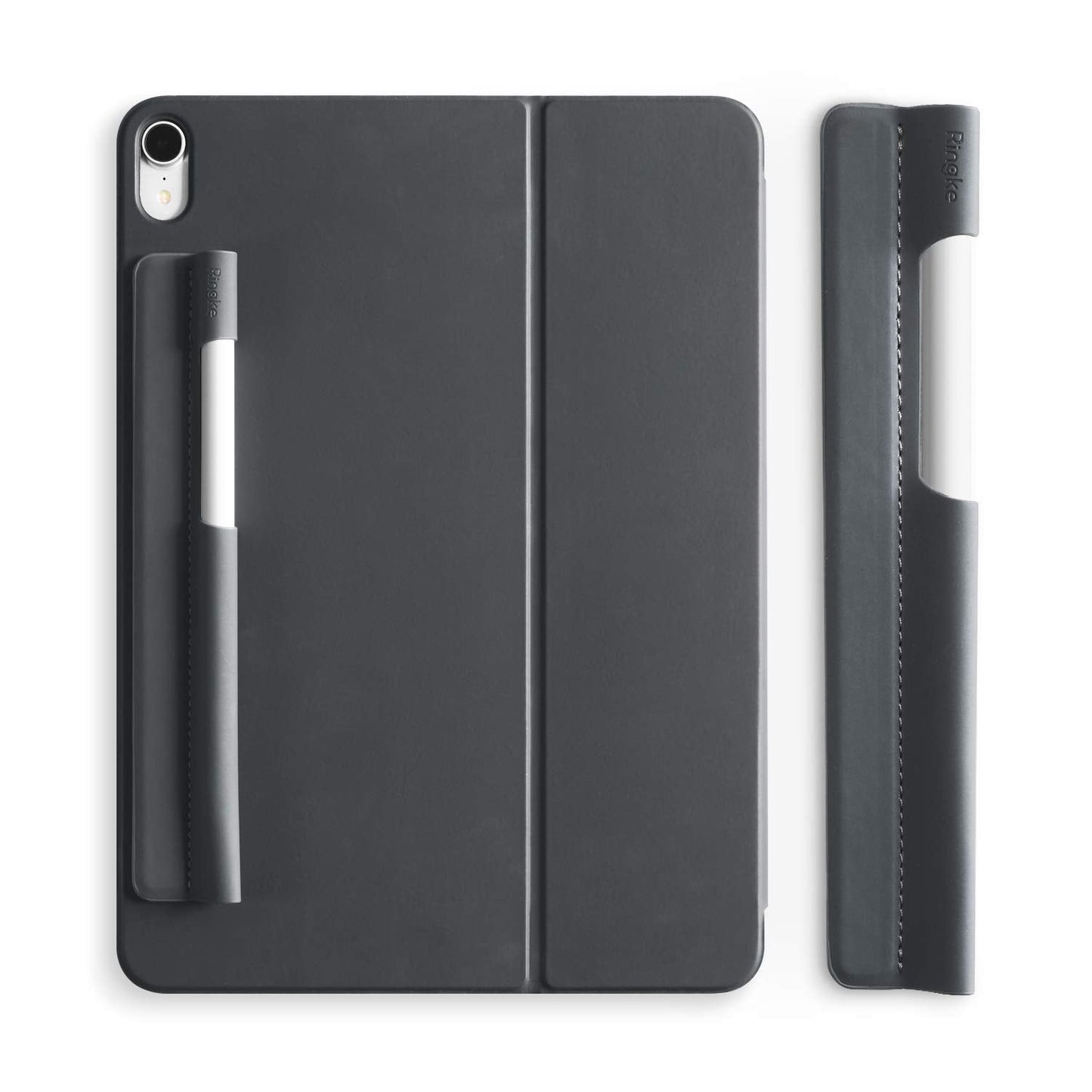 Ringke Pen Sleeve Charcoal Gray Designed for Apple Pencil, Journal, Tablets, and More