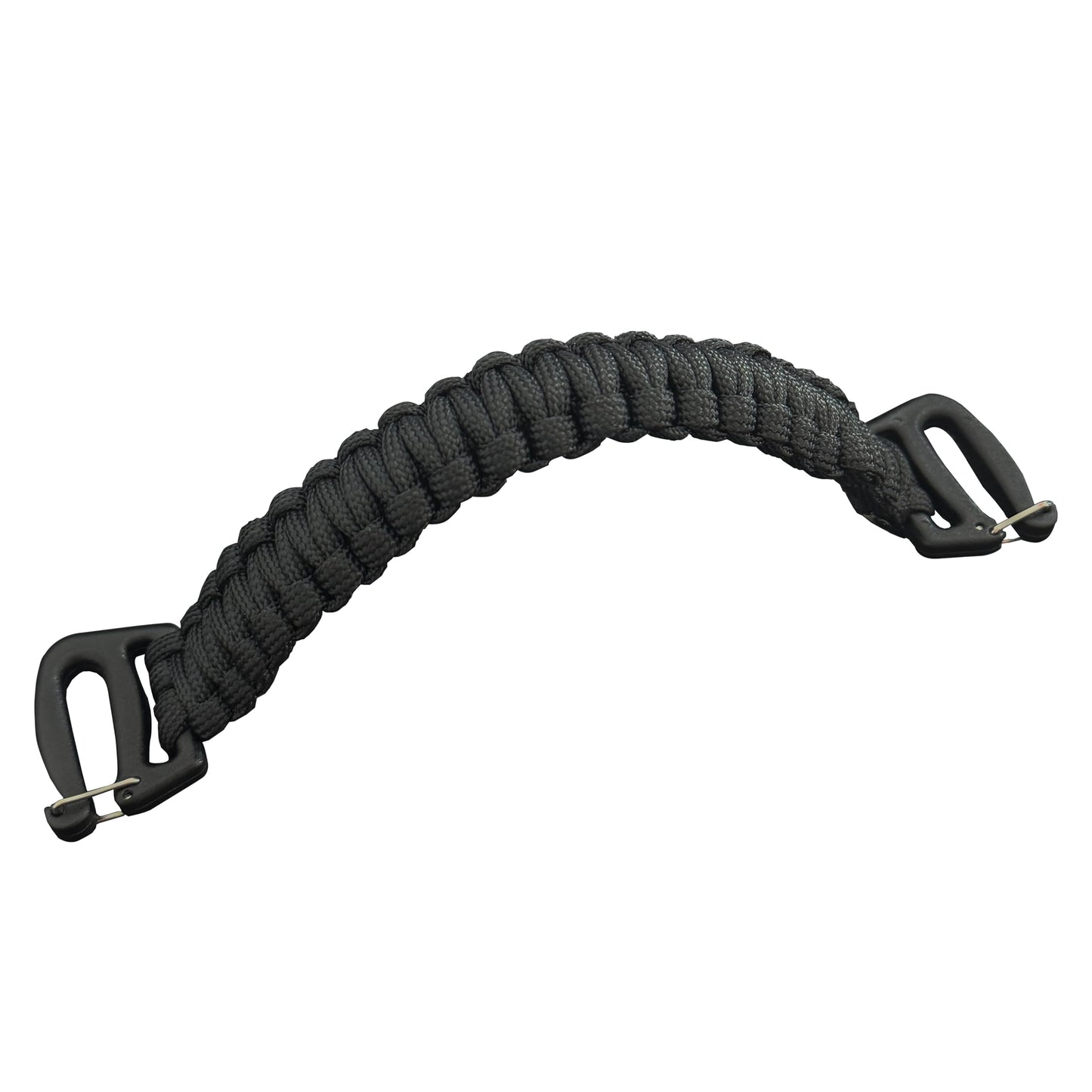 Tactical Weaving Handle with Buckle Ends - Molle System Compatible, 9-Core Paracord Construction, Emergency Rope, for Backpacks, Sling Bags & Chest Bags