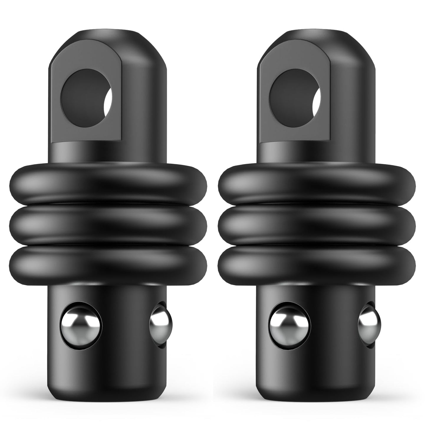 GGYOU QD Sling Swivel Stud for QD Sling Mount, Heavy Duty Steel Quick Detach Sling with Button