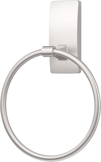 Command Hand Towel Holder Satin Nickel