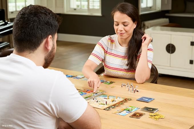 Asmodee The Lord of The Rings: Duel for Middle-Earth Board Game - Epic Strategy Game of Power and Conquest for Kids and Adults Ages 10+ 2 Players 30 Minute Playtime