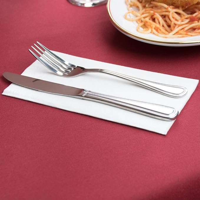 100-Pack BloominGoods Disposable Bathroom Napkins | Linen-Feel Guest Towels |