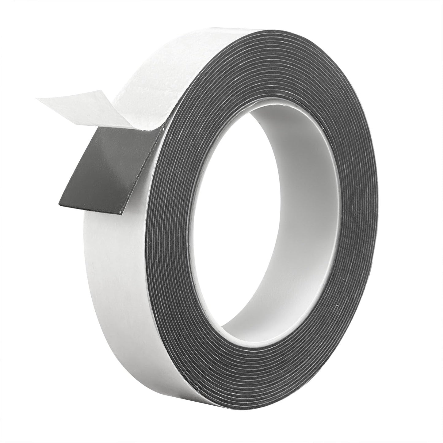 Hasaky Damage Free Removable Wall Tape 18ft, Heavy Duty Double Sided Tape Black, Picture Hanging Strips Replacement, Mounting Tape Adhesive Strips