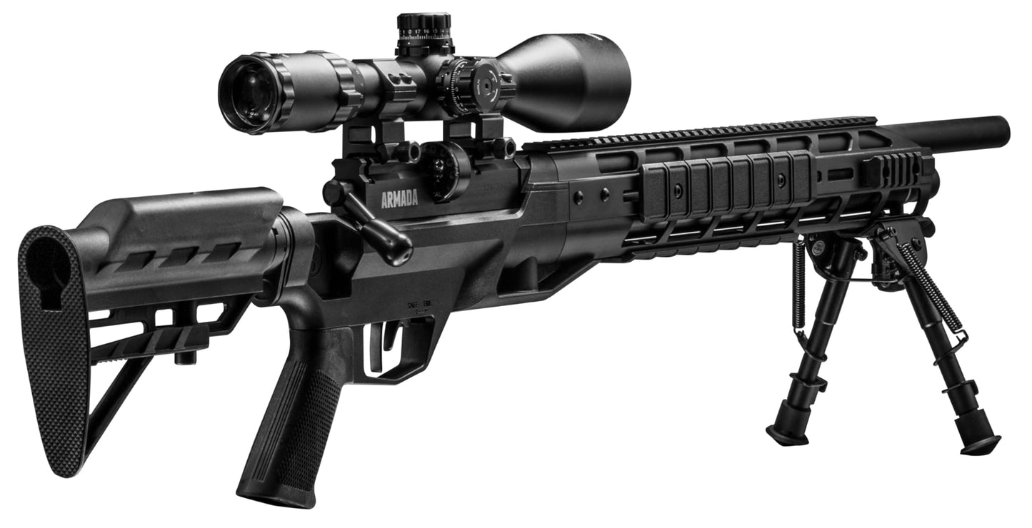 Benjamin Armada BTAP17SX .177- Caliber Pellet PCP Hunting/ Target Air Rifle And Scope