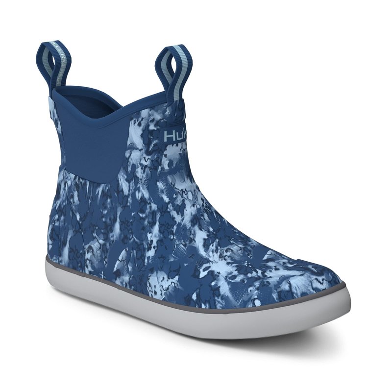 HUK Men's Rogue Wave Shoe, High-Performance Fishing & Deck Boot, Fin Flats - Set Sail, 8