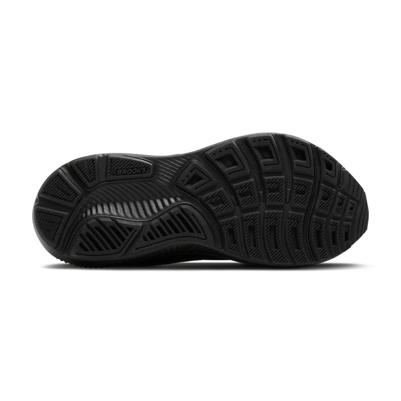Brooks Men’s Ghost 17 Neutral Running Shoe - Black/Black/Ebony - 9 X-Wide