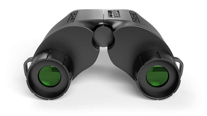Go-Focus Compact Binoculars for Adults & Kids | Small Travel Binoculars For Bird Watching & Hunting | 10x25 BAK4 Prism | Lightweight & Waterproof | Carry Case & Neck Strap | Range 20m - 1000m | Mahauk