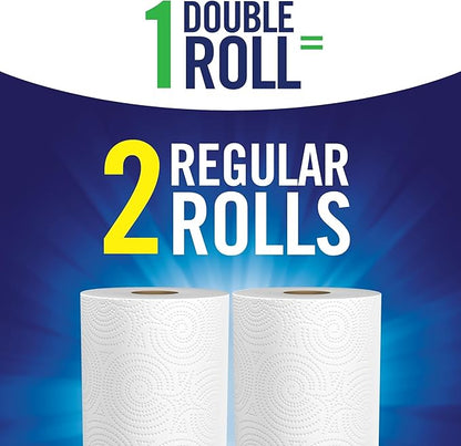 Sparkle Tear-A-Square Paper Towels, 2 Double Rolls = 4 Regular Rolls,