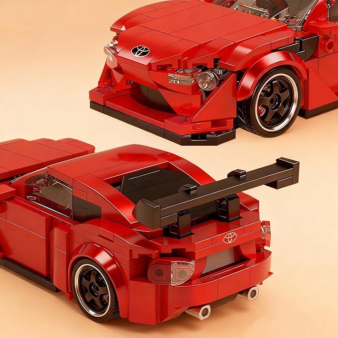 GT86 Building Blocks Car Toys Set 417 Pieces 1:32 Scale Model Speed Car with Display Case Builting Bricks Toy Kit for Teenagers &amp Adults People for Ages 14+ for BrithdaysChristmas