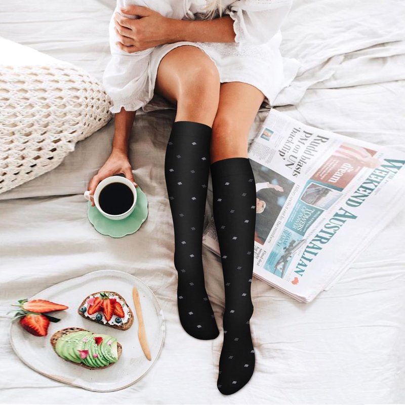 Compression Socks for Men & Women - 6 Pack Copper Support for Circulation | Ideal for Medical, Running & Nursing