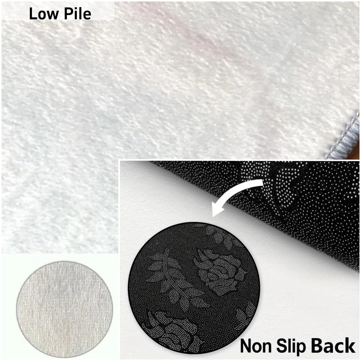 Retro Movie Themed Living Room Rugs, 4x5ft, Movie Camera Star Clapperboard Film Reel Hallway Carpet, Shed Resistant Absorbent Easy Clean Foldable Rugs for Indoor Study Room