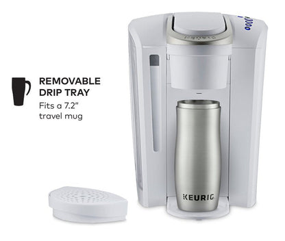 Keurig K-Select Single-Serve K-Cup Pod Coffee Maker, Matte White