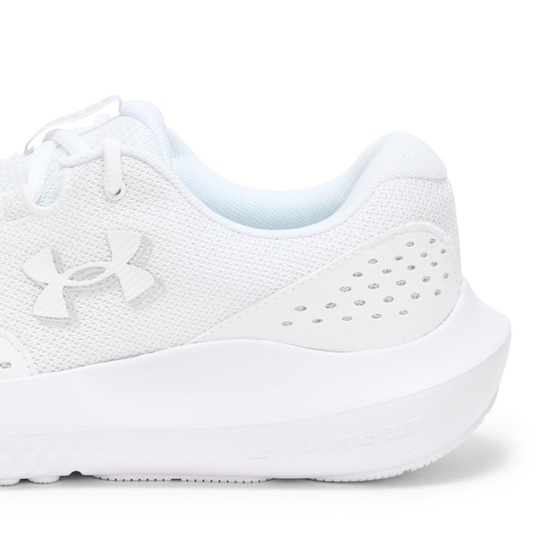 Under Armour Men's Charged Surge 4, (101) White/White/White, 13.5, US