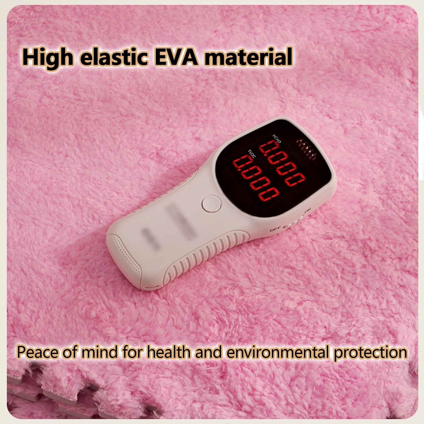 Modern Sound Insulation Carpet, Interlocking Bedroom Area Rugs, Soft Comfort Parlor Carpet, Indoor 10 Pieces EVA Washable Floor Mat, Easy To Disassemble,Seamless Splicing,Suitable For All Seasons. ( C