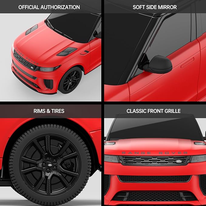 RC Range Rover Toy Car Rastar 1/24 RC Car Range Rover Sport SV Remote Control Car for Adults Boys