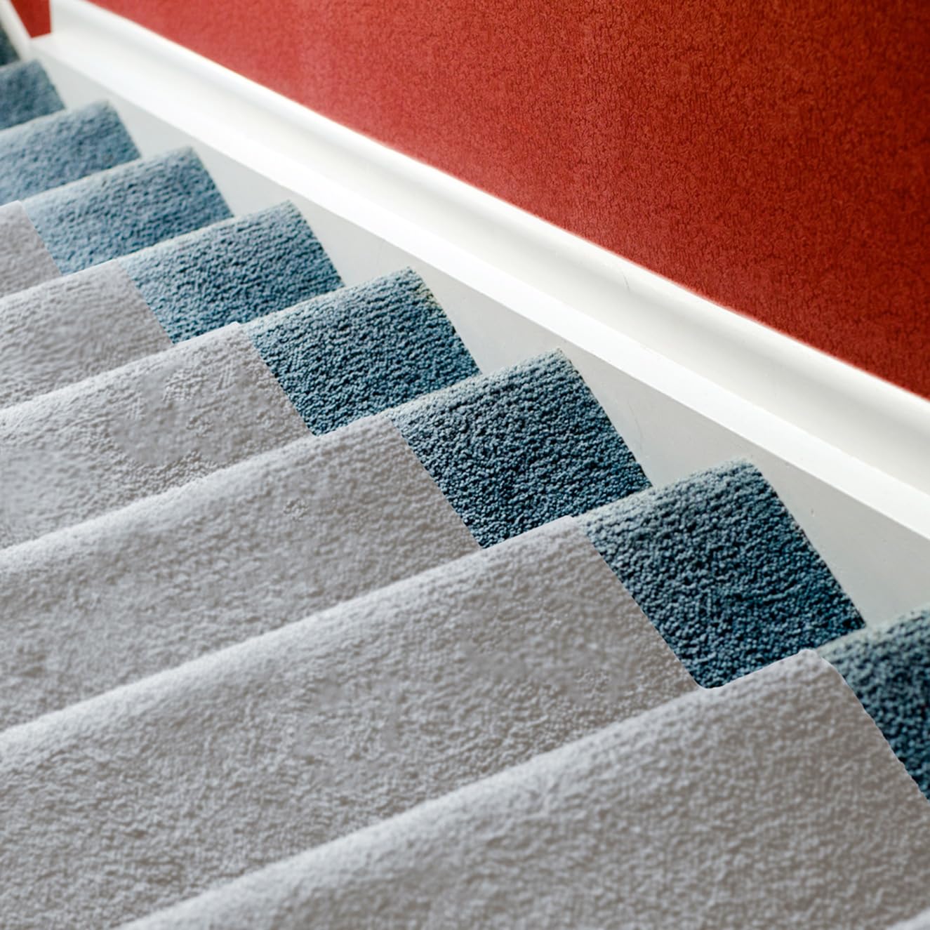 LAMINET Non-Slip Carpet & Stair Protector - Grey, 15' L x 30" W - Low-Pile, Durable, Washable Protector for Carpeted Stairs, Floors, Hallways, and High-Traffic Areas