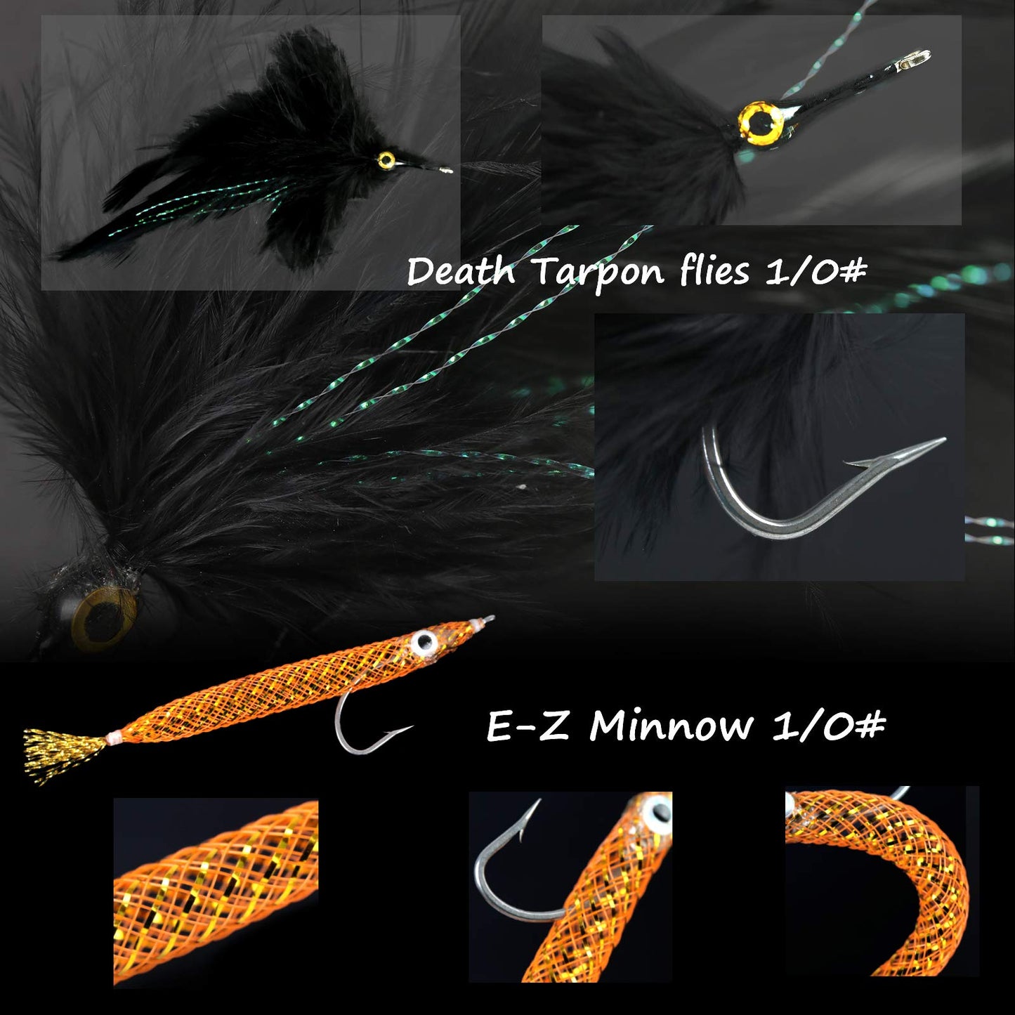M MAXIMUMCATCH Maxcatch Predator Saltwater Fishing Rod: 9ft, 4-Piece, 8/9/10/12 Weight (Saltwater Predator Fishing Combo, 9' 10wt 4 Pieces)