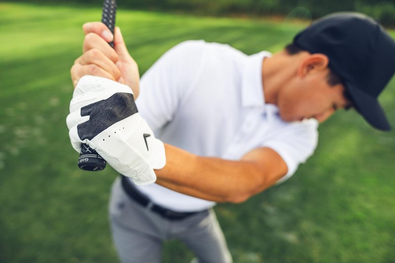 Callaway Golf Fusion Glove (Standard, Large, White/Charcoal, Worn on Left Hand)