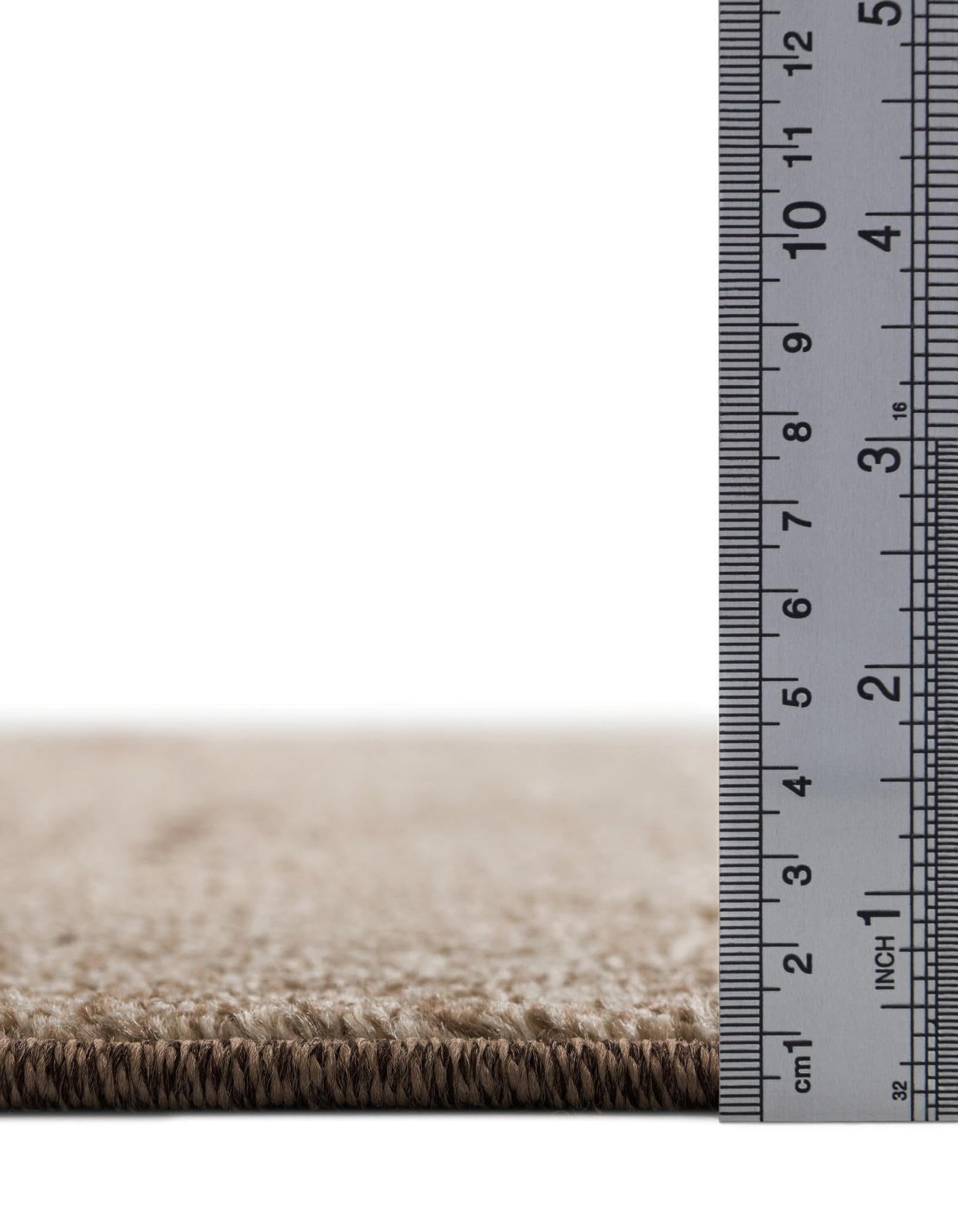 Unique Loom Del Mar Collection Area Rug - Lucille (3' 3" x 5' 3" Rectangle, Brown/ Ivory)