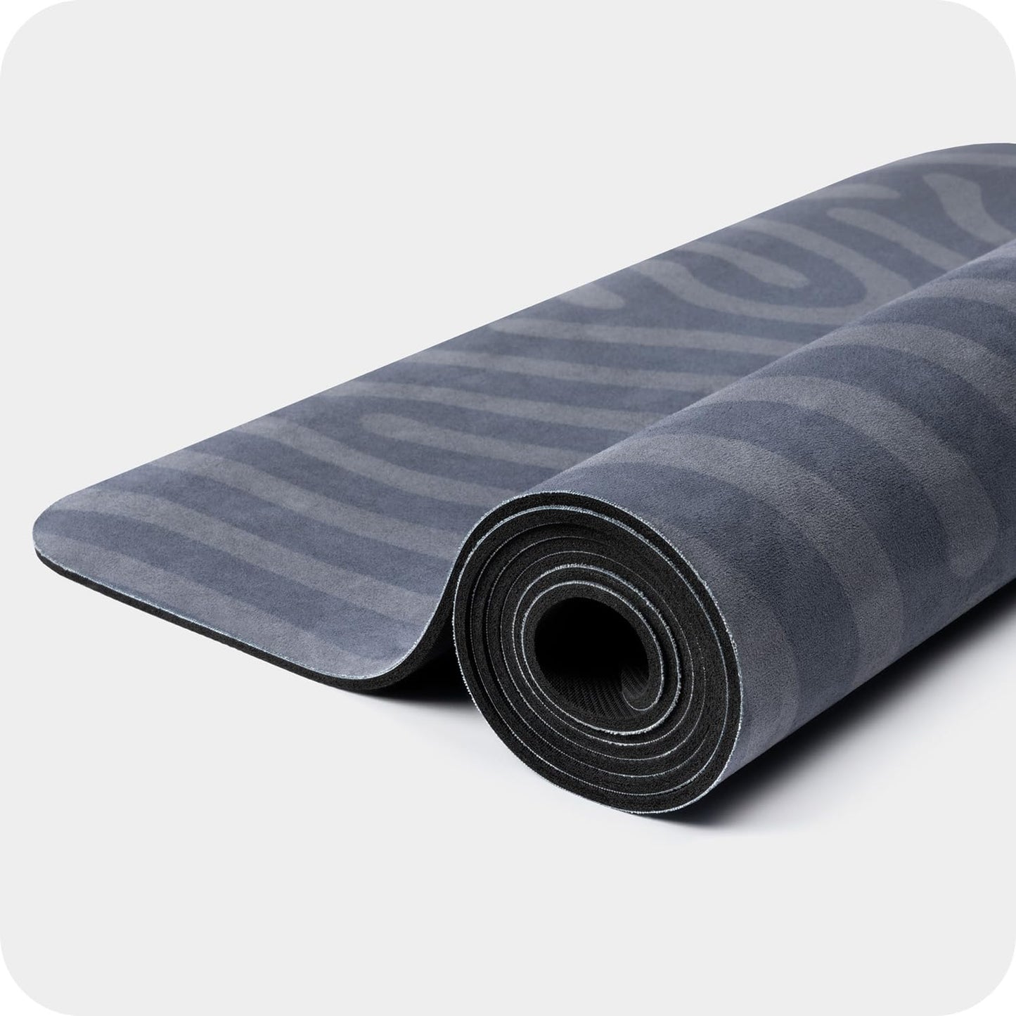 WeGym Yoga Mat, 4mm Cushioned Exercise Mat for Yoga, Pilates, Home Workouts - Anti Slip Polyurethane Suede Yoga Mat with Carrying Strap