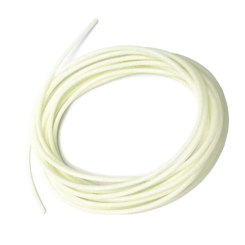 XMHF Fishing Angling Luminous Tube Line Deep Sea Fishing Soft Plastic Glow Tubing Attract Fish 3.8M Light Yellow